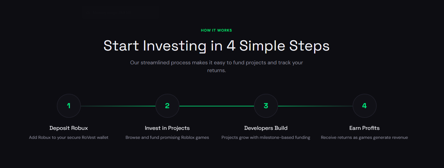 RoVest screenshot 2
